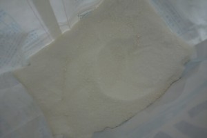 自然丸の粉石鹸の粉末