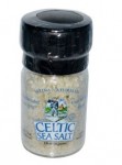 Celtic Sea Salt, Mini Salt Grinder, with Light Grey Celtic