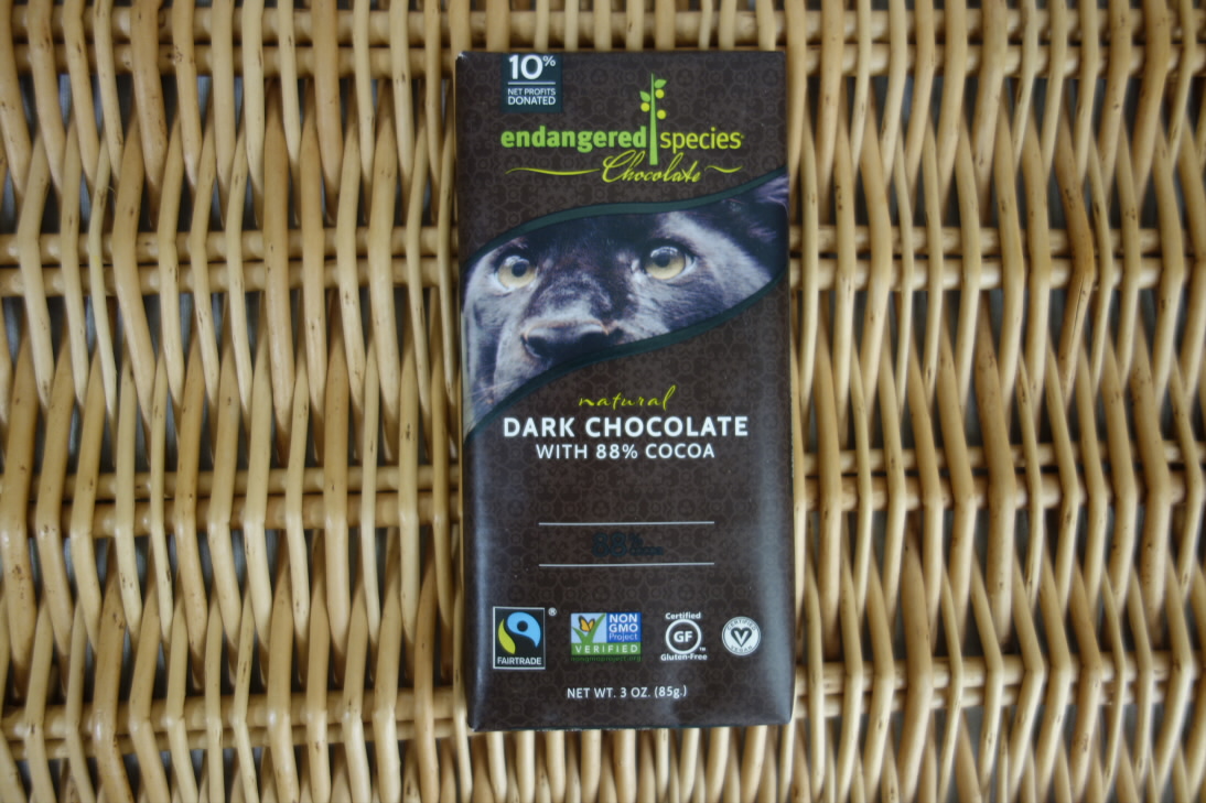 Endangered-Speciesのカカオ88%のダークチョコレート
