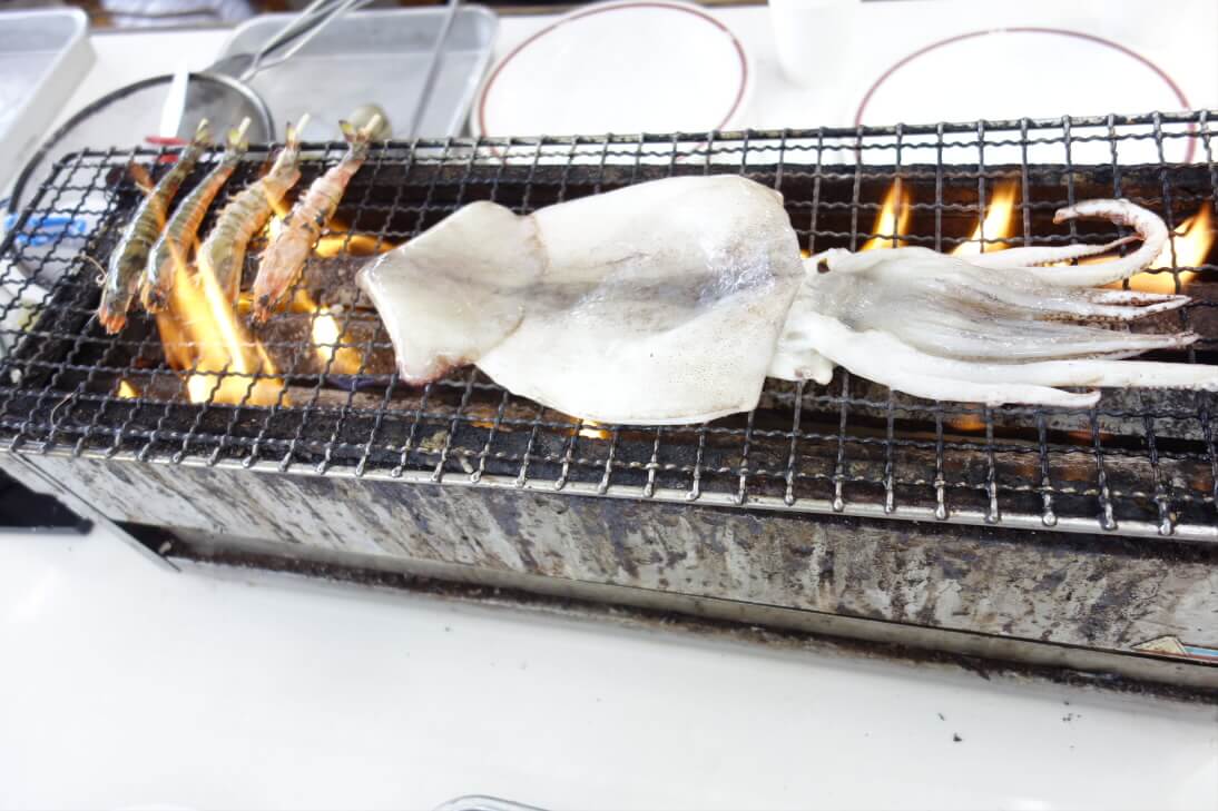 木更津の活き活き亭で浜焼きを楽しむ♪