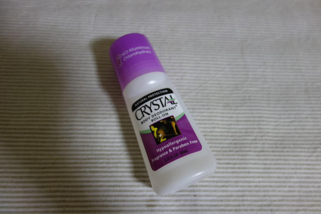Crystal Body Deodorantのロールオンタイプのデオドラント製品