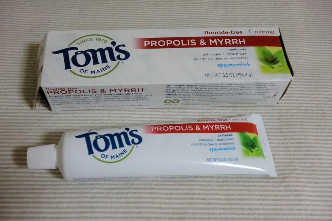TOMSの歯磨き粉