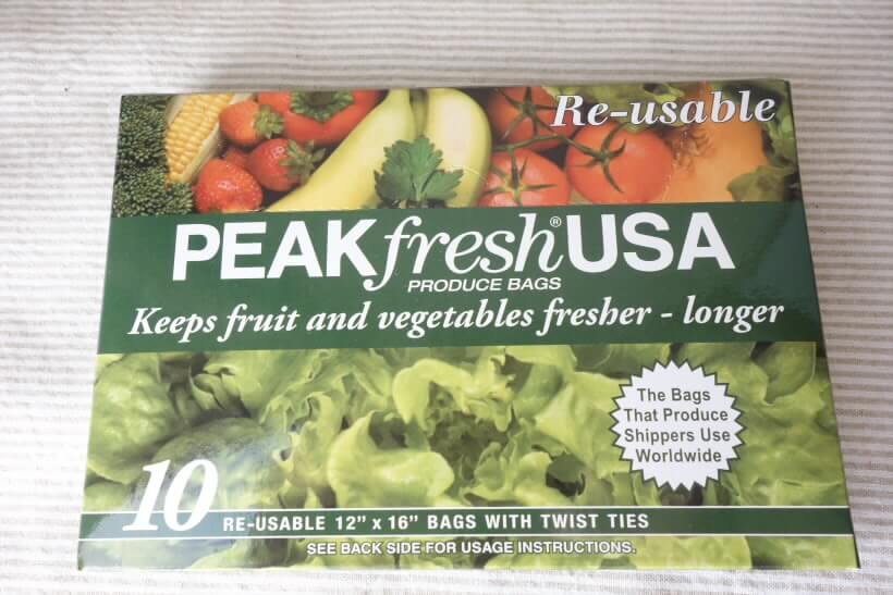 iHerbの隠れた名品、野菜保存袋（PEAKfresh USA）で鮮度を保つ！