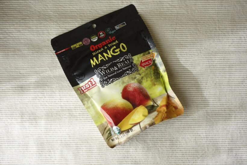 iHerbで買えるマンゴーのドライフルーツ、無漂白で濃厚で美味！