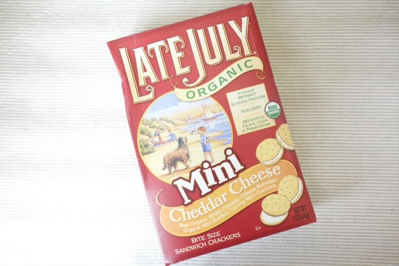Late Julyチェダーチーズクラッカー