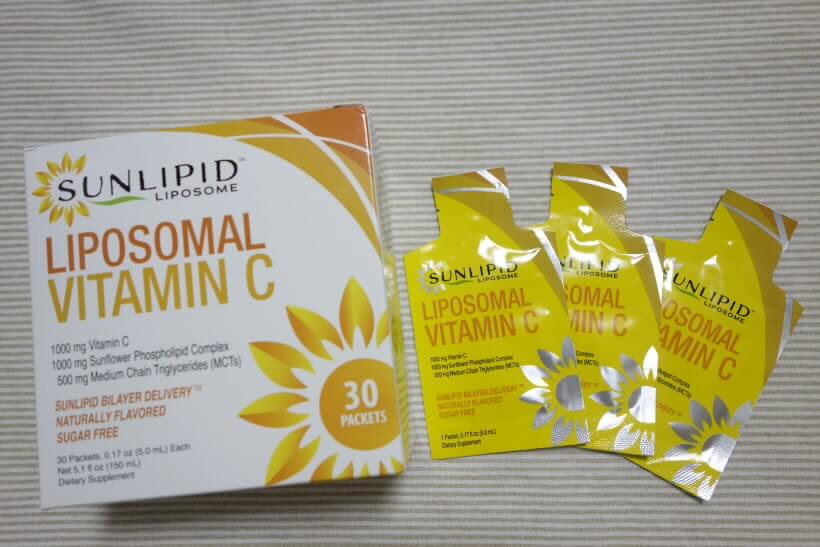 Sunlipid サンリピッド のリポソームビタミンcは自然な甘さで飲みやすい なちゅらぼ