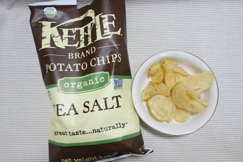 Kettle Foods, オーガニックポテトチップス、海塩 (2)