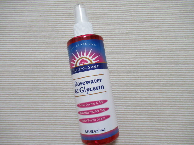 ヘリテージストアのローズウォーター グリセリンが合わないかも なちゅらぼ