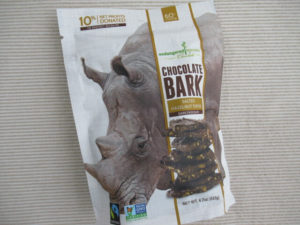 Endangered Species Chocolate, チョコレート・バーク、ダークチョコレート・ソルテッド・ヘーゼルナッツ・タフィー (3)