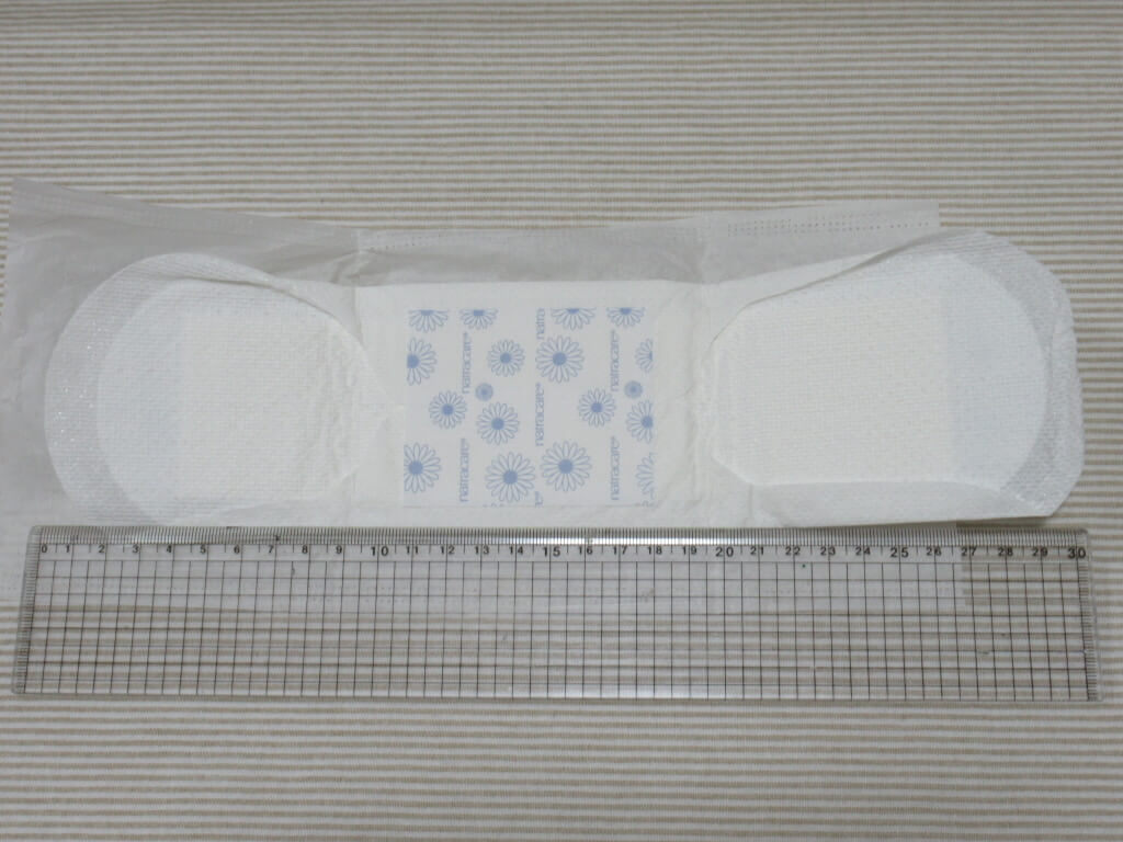 Natracare, ウルトラパッド, 有機綿カバー, ロング (1)