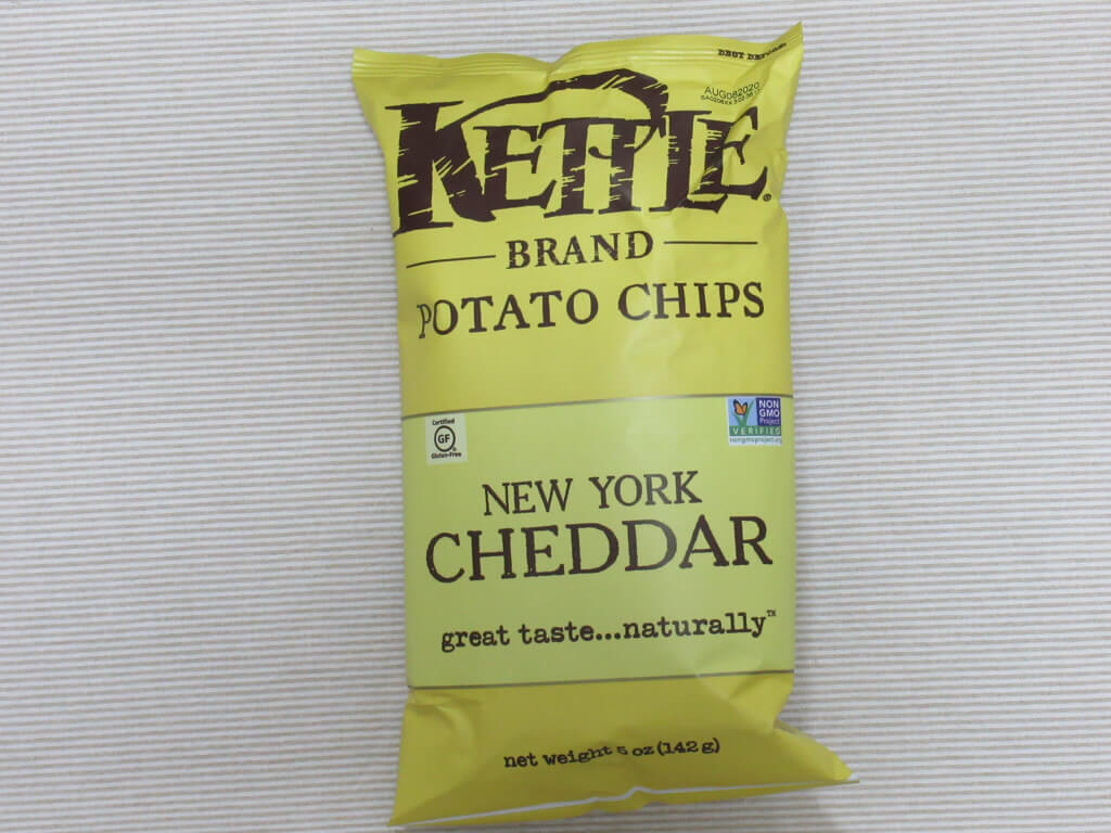 Kettle Foods(ケトルフーズ)のチェダーチーズ味のポテトチップスはトランス脂肪酸ゼロです