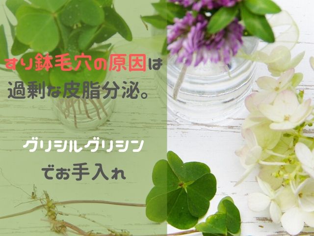 すり鉢毛穴の原因は過剰な皮脂分泌 毛穴ケア対策にはグリシルグリシンがおすすめ なちゅらぼ