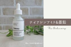 The Ordinaryのナイアシンアミドの使い方と感想、併用不可な組み合わせを紹介